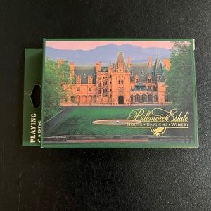 Biltmore Estate, Asheville, NC Playing Cards in Original Box Complete Like New